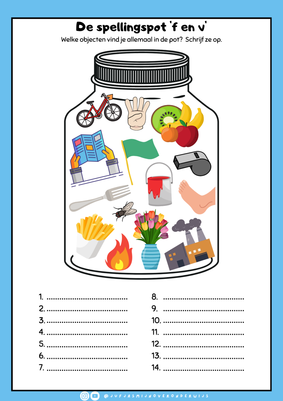 Spellingspot F En V Juf Jasmijn Over Onderwijs spellingspot-f-en-v-juf-jasmijn-over-onderwijs